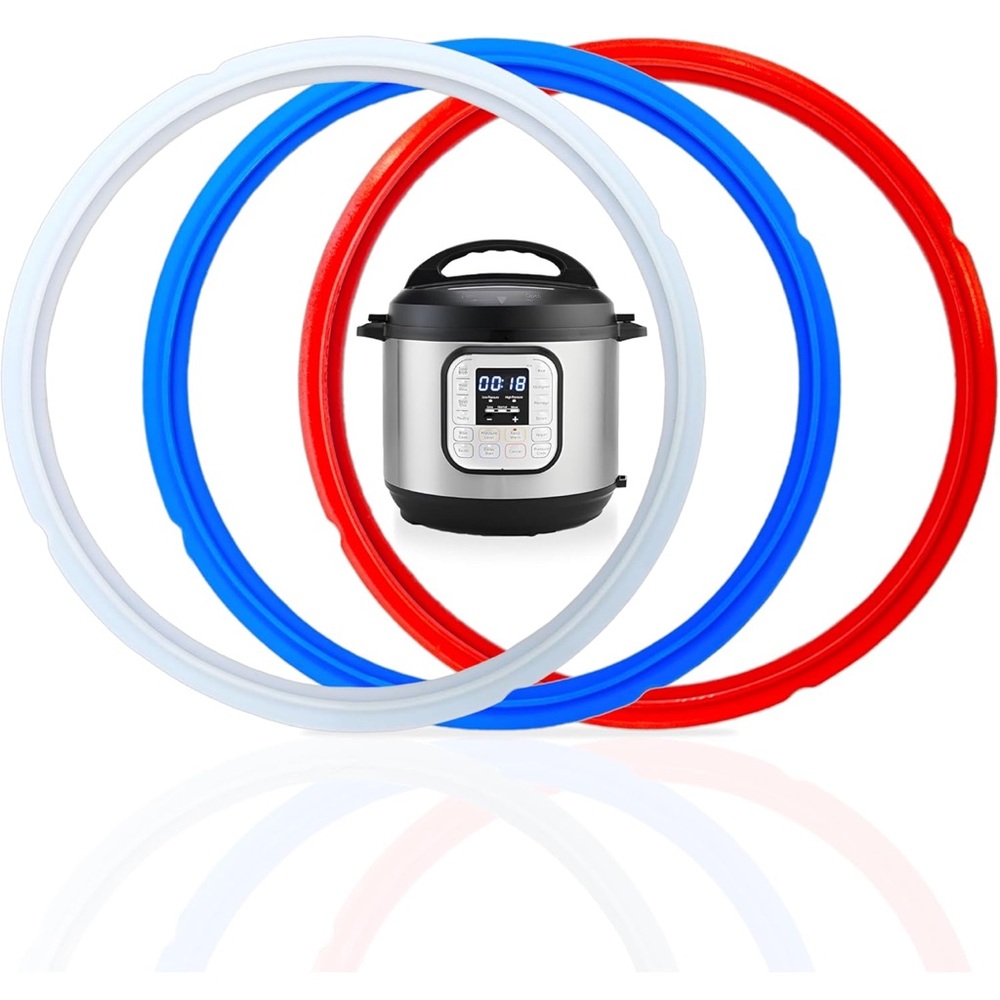 2 Sets of Instant Pot Silicone Sealing Rings 5/6 QT